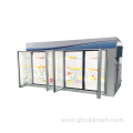 Supermarket prefabricated pu walk in cooler cold room